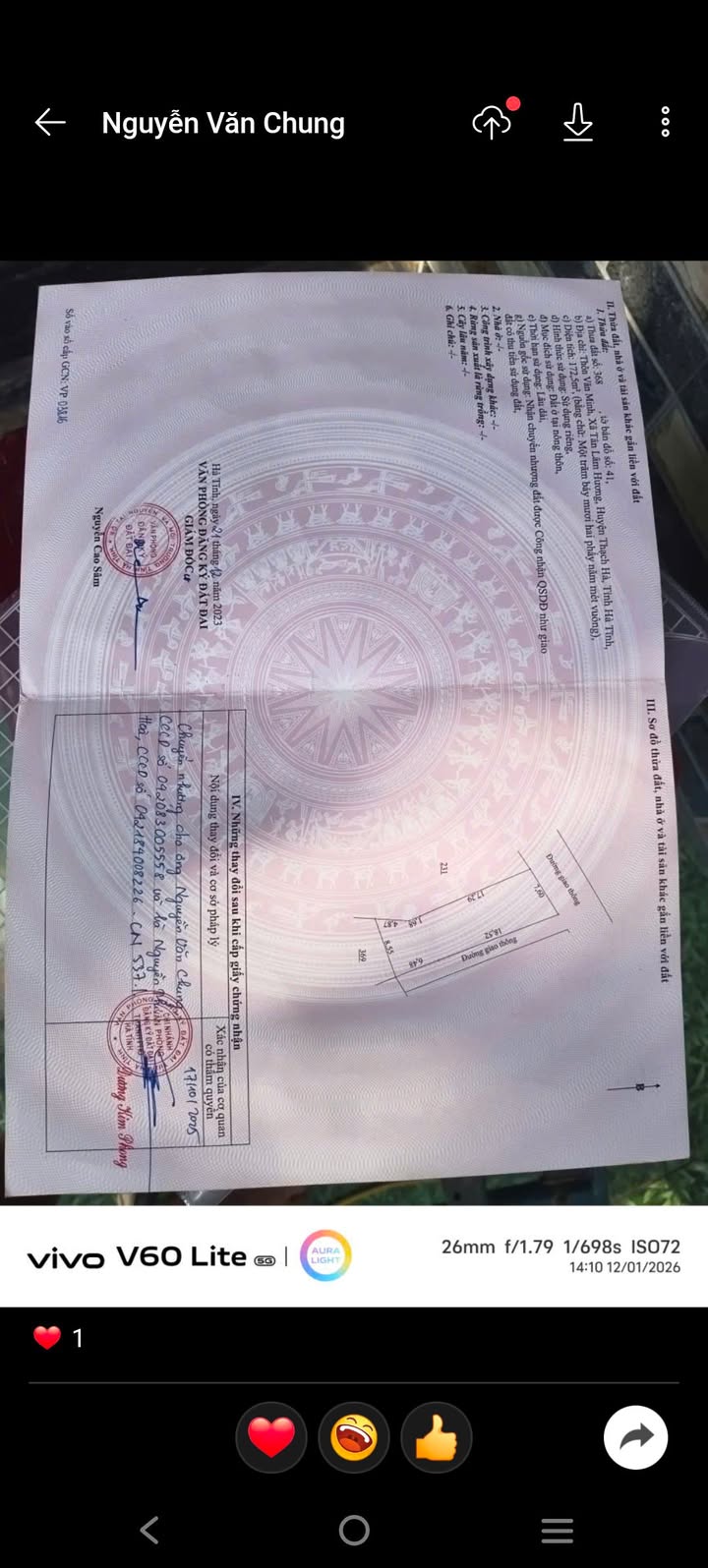 Bán gấp đất kinh doanh mặt đường Nguyễn Xi, Hà Tĩnh - 172m² giá chỉ 3 tỷ