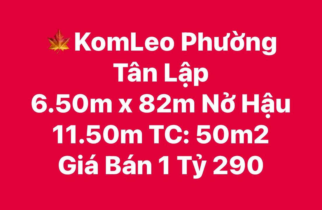 Đất nền Tân Lập, BMT 653m² - Sổ đỏ chính chủ, giá tốt!