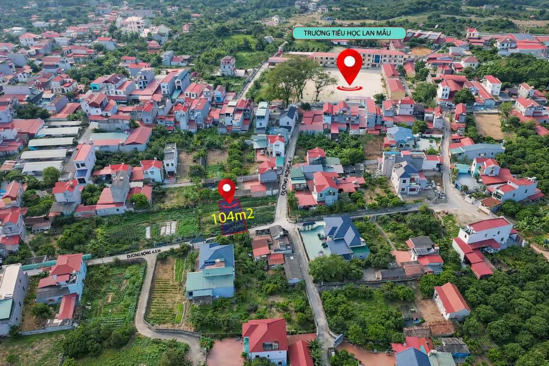 Đất nền Lục Nam 104.6m² - Sổ đỏ sẵn, đầu tư F0 lý tưởng