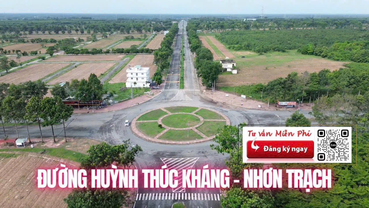 Đất HUD Nhơn Trạch D9 90m² 3 tỷ - Sổ đỏ chính chủ