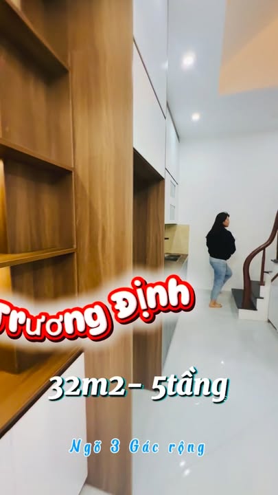 Nhà Trương Định Hoàng Mai 32m² - Sẵn sàng ở ngay!