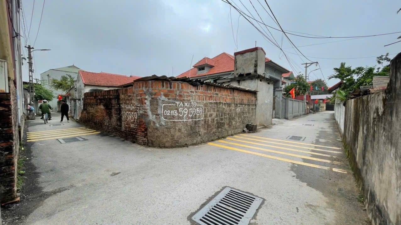 Đất nền Phúc Yên, Vĩnh Phúc 105m² - Sổ đỏ chính chủ, lô góc 2 mặt tiền!