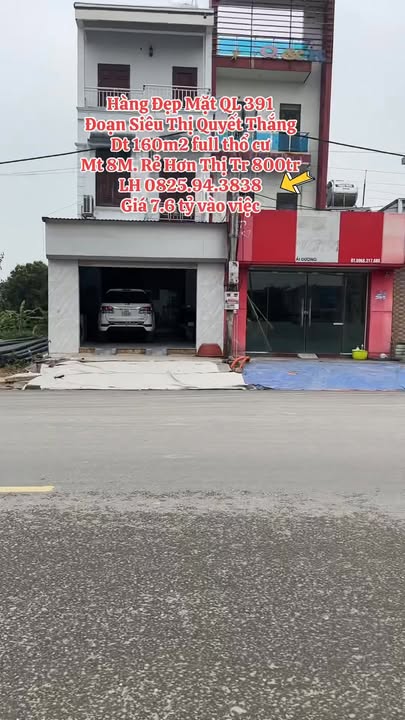 Bán Đất Mặt Tiền 8m Đường 391, Đại Sơn, Hải Dương - 160m² - Giá Rẻ Hơn 800 Triệu