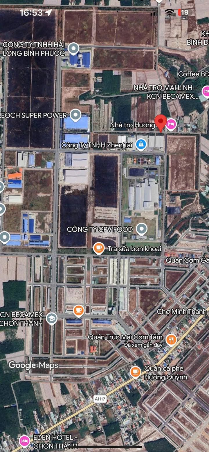 Đất nền 460m² Chơn Thành, Bình Phước - Tiềm năng tăng giá vượt trội!