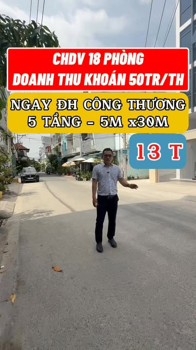 CHDV 5 Tầng 18 Phòng - 50 Triệu/Tháng - Ngay ĐH Công Thương