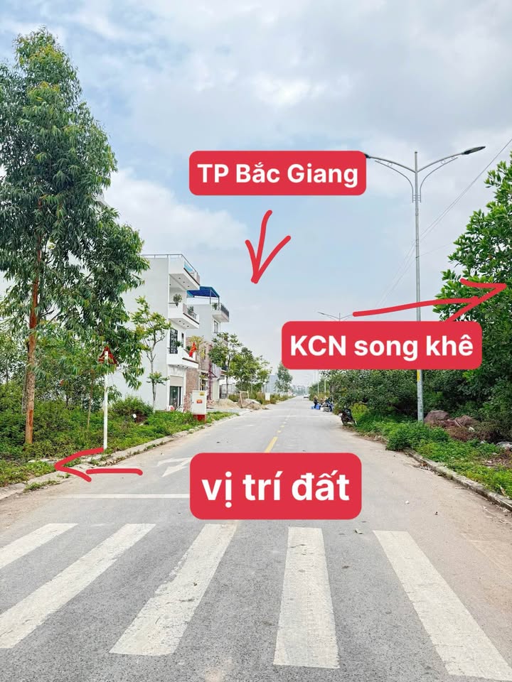 Đất Lô Góc KCN Song Khê, Bắc Giang - 140m² - Kinh Doanh Đa Ngành