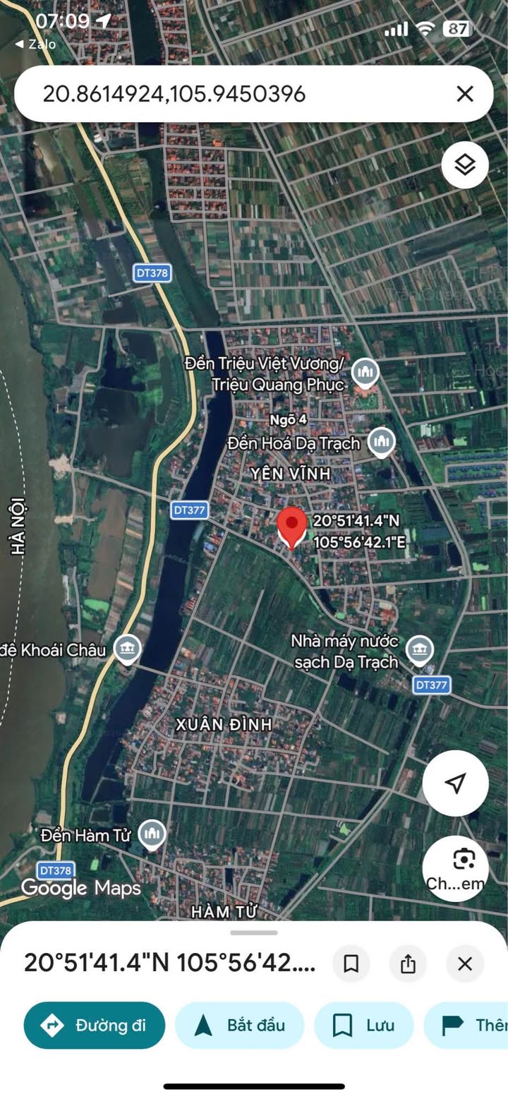 Đất nền Dạ Trạch Khoái Châu 89m² - Hạ tầng hoàn thiện, giá tốt