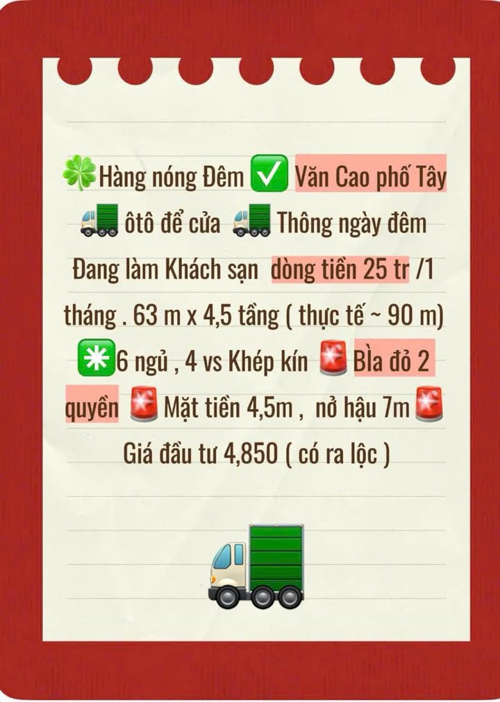 Bán nhà phố Văn Cao 63m² - Dòng tiền 25tr/tháng - Vị trí đắc địa