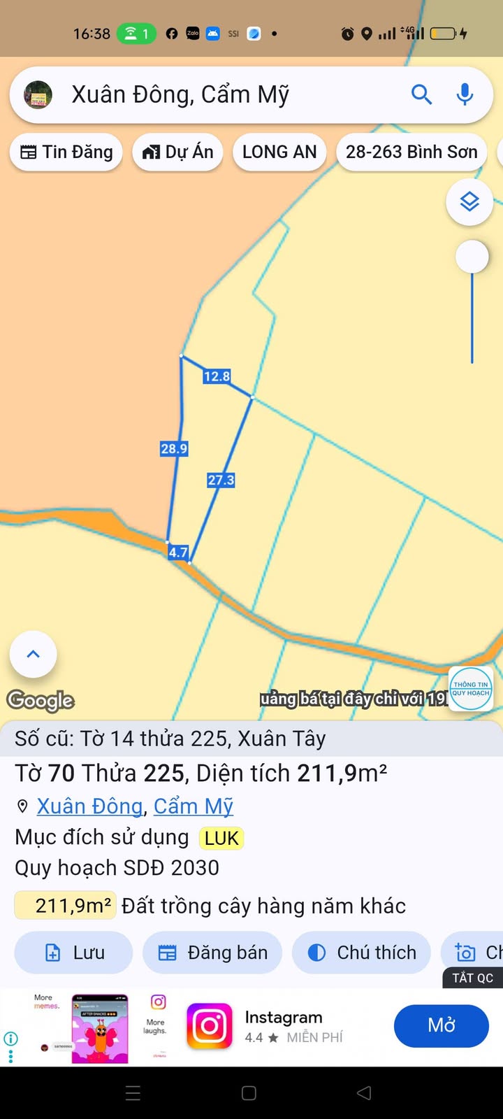 Đất Vườn 1000m² Xuân Đông, Cẩm Mỹ - Giá F0 390 Triệu, Sổ Đỏ Riêng