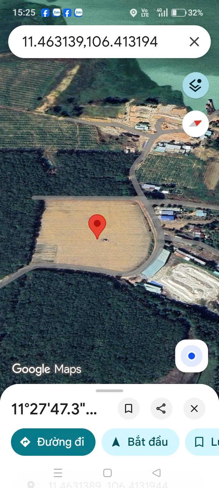 Đất Vườn Minh Hòa Dầu Tiếng 21.403m² - Mặt Tiền Sông Sài Gòn Giá 22 Tỷ