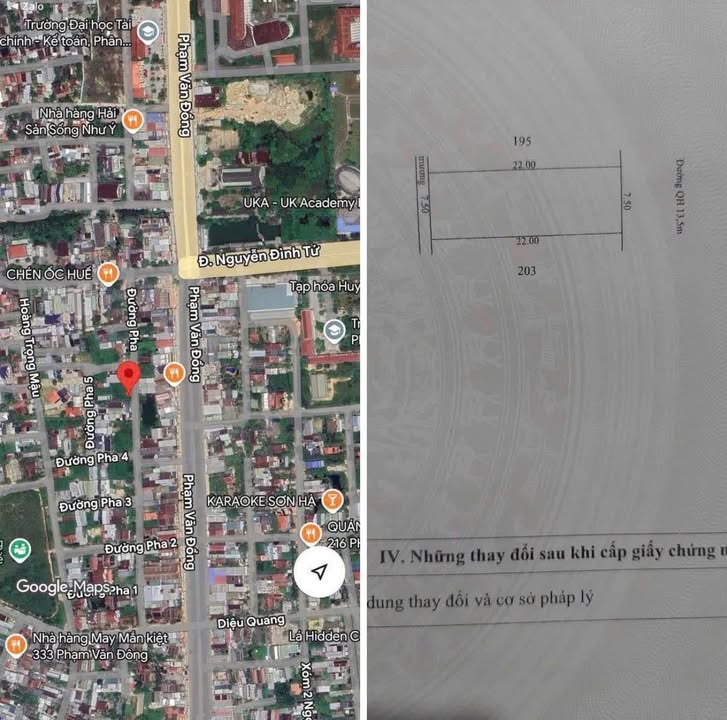 Mặt Tiền Kinh Doanh Đường Pha - Huế 165m² Giá 4.12 Tỷ