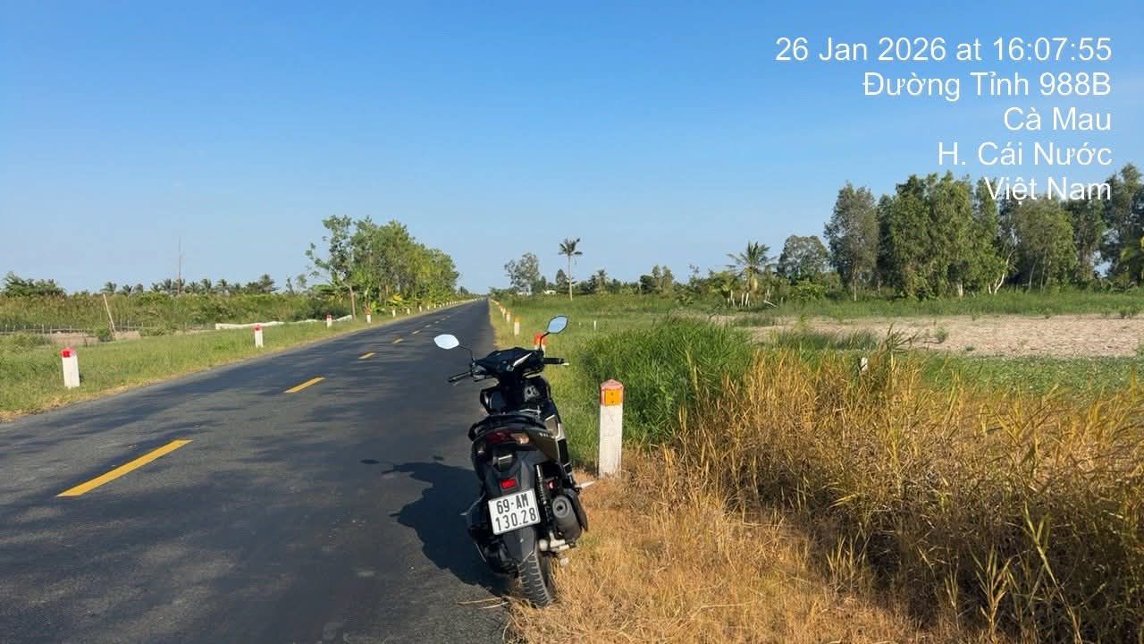 Bán Đất Phường 7, TP Cà Mau 415m² - Gần Vòng Xoay Rau Dừa, Giá 430 Triệu