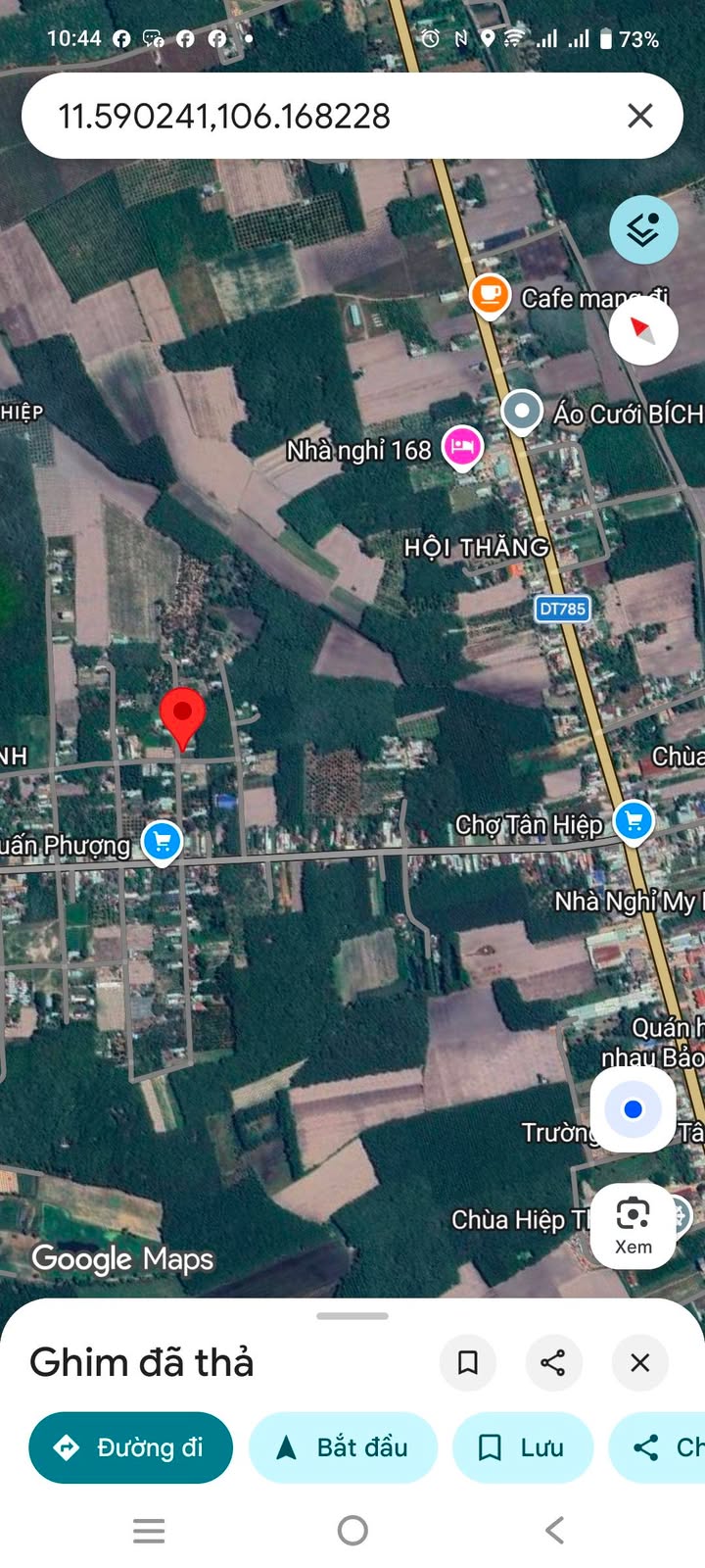 Đất Tân Hiệp Tân Biên 328m² giá 4.56 tỷ - Sổ đỏ chính chủ bán lỗ sâu!