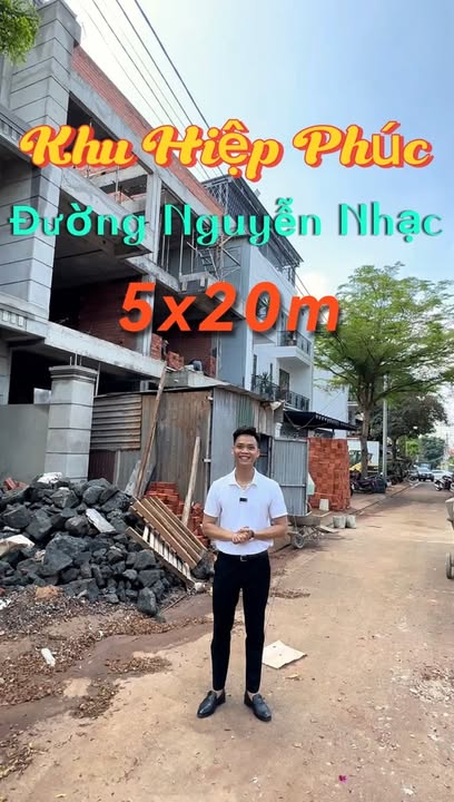 Nhà phố 100m² mặt tiền Nguyễn Nhạc, TP. Buôn Ma Thuột - Sẵn sàng xây dựng