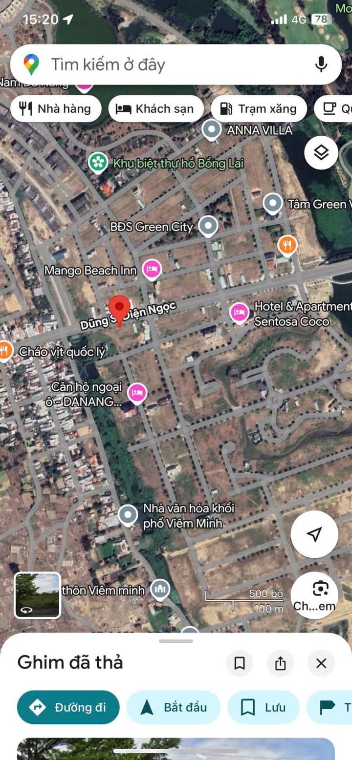 Đất nền Điện Hòa 120m² Điện Bàn - Mặt tiền 27m, ô tô vào tận nơi!