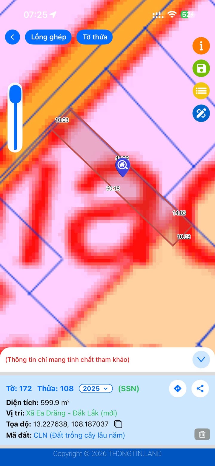 Đất nền Ea Ral 600m² 6.6 tỷ - Tiềm năng tăng giá vượt trội!