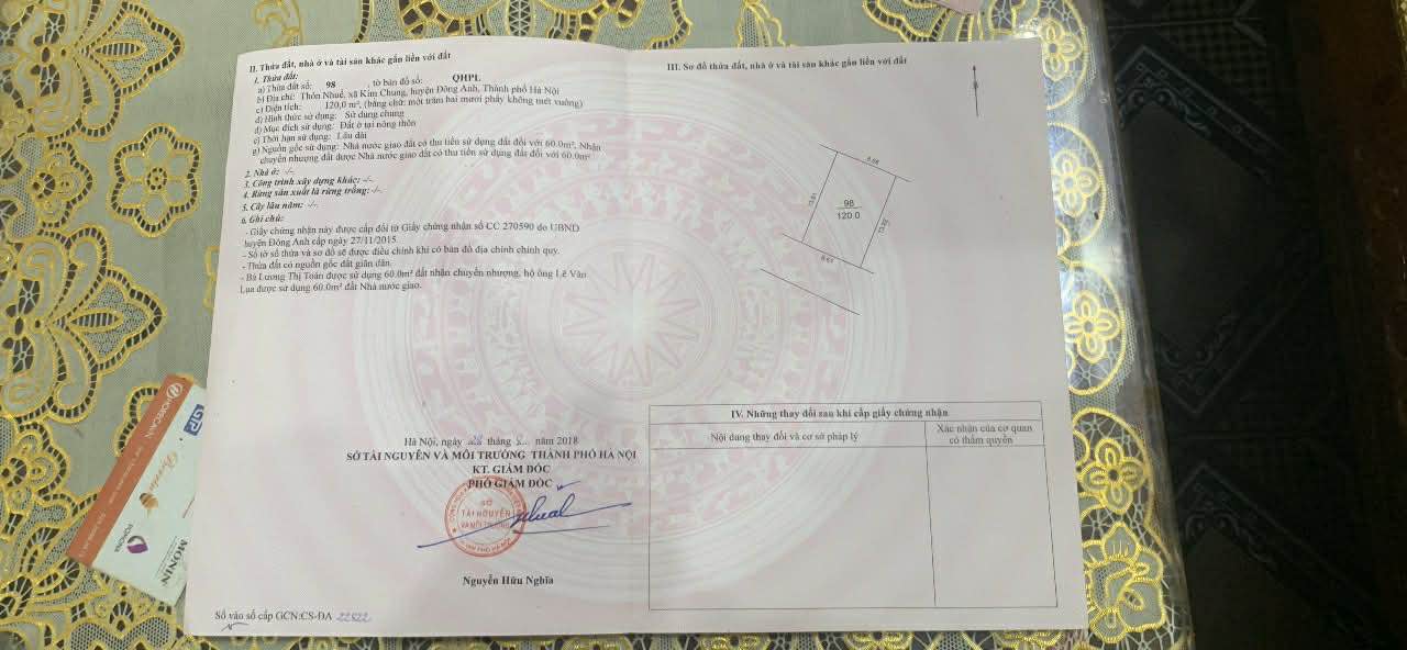 Bán nhà 4 tầng 60m² Đông Anh, Hà Nội - Sổ riêng, gần công viên