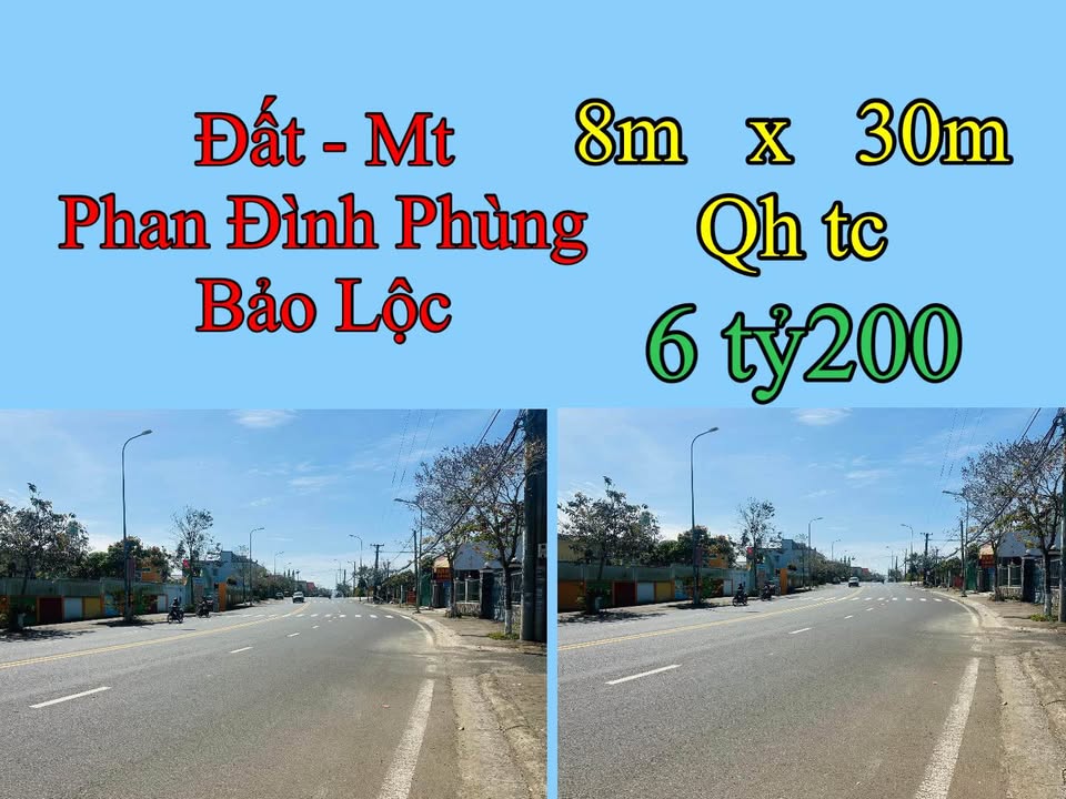 Nhà Phố Bảo Lộc 240m² - Mặt tiền kinh doanh Phan Đình Phùng, Phường 2