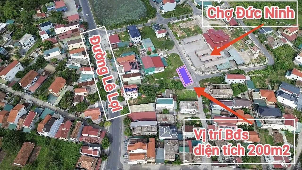 Nhà Mặt Tiền Chợ Đức Ninh - 200m² - Kinh Doanh Đắc Lợi 2.6 Tỷ