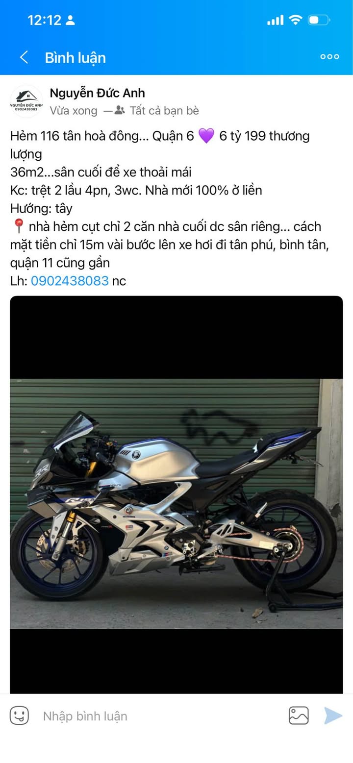 Nhà mới 36m² 4PN, Hẻm Xe Hơi 116 Tân Hòa Đông, Quận 6 - 6 Tỷ