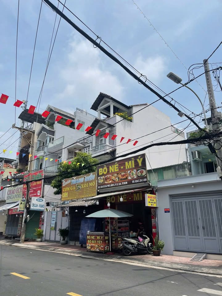 Nhà phố Cư Xá Phú Lâm B Q6 84m² - Mặt tiền kinh doanh đắc địa!