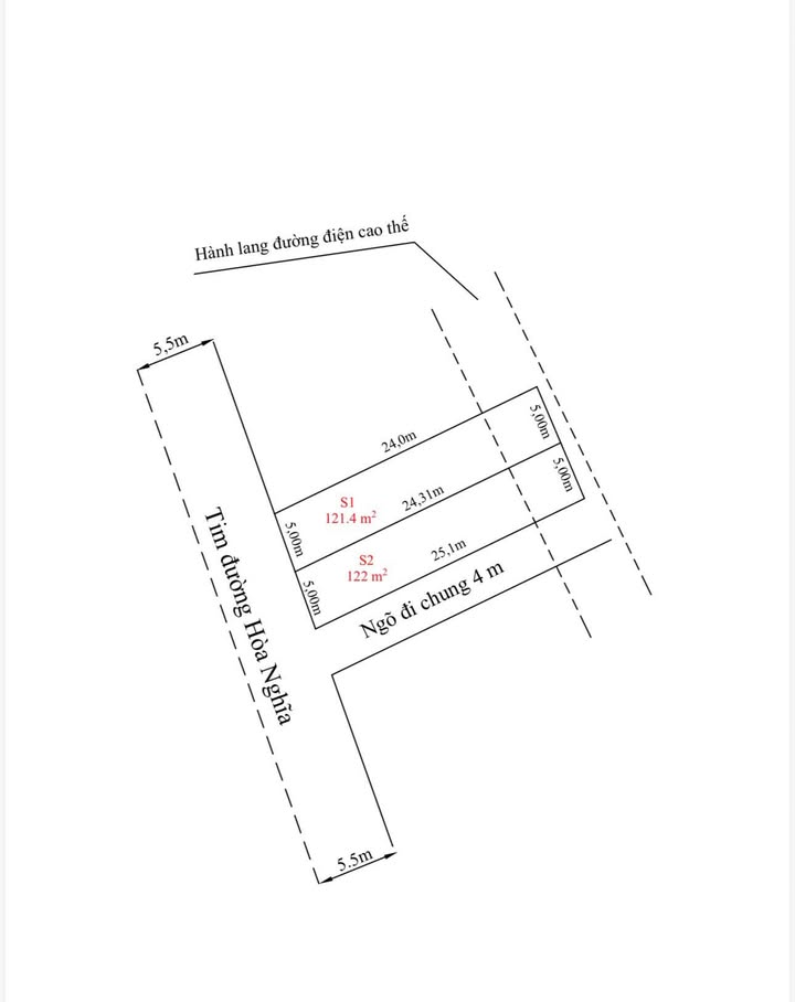 Đất nền Dương Kinh 121m² - Tiềm năng tăng giá vượt trội!