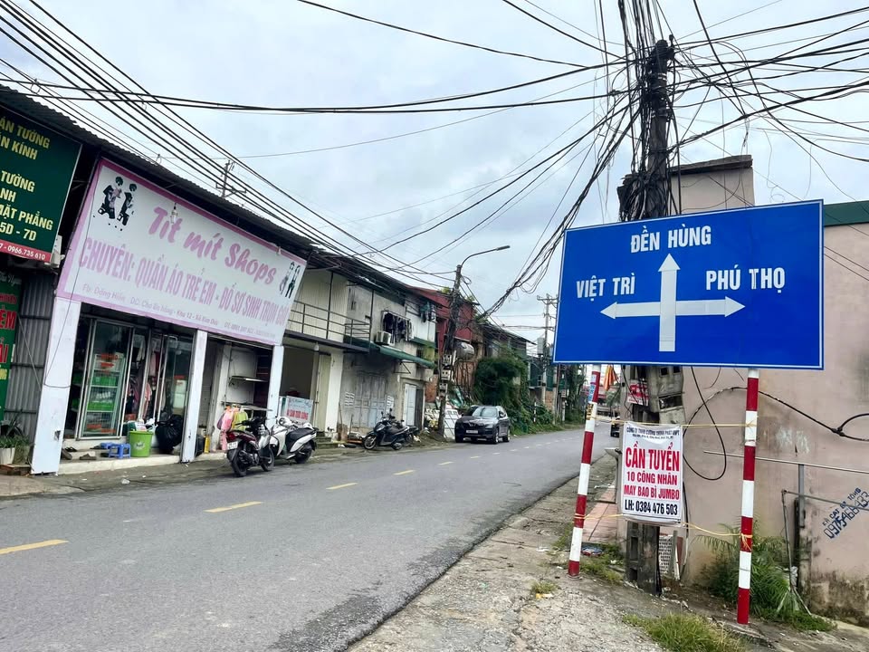 Đất nền Việt Trì 126m² giá 1 tỷ - Sổ đỏ chính chủ!