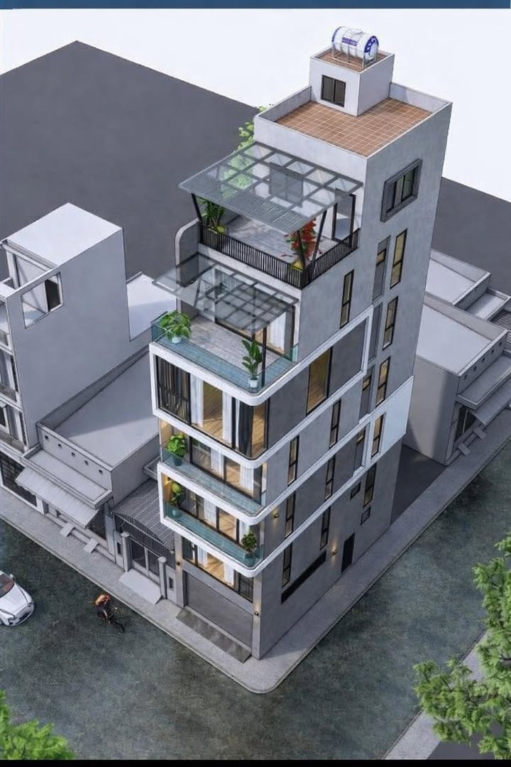 Nhà Phố Ngọc Thụy 60m² - Mặt tiền kinh doanh, gara ô tô, 7 tầng thang máy!