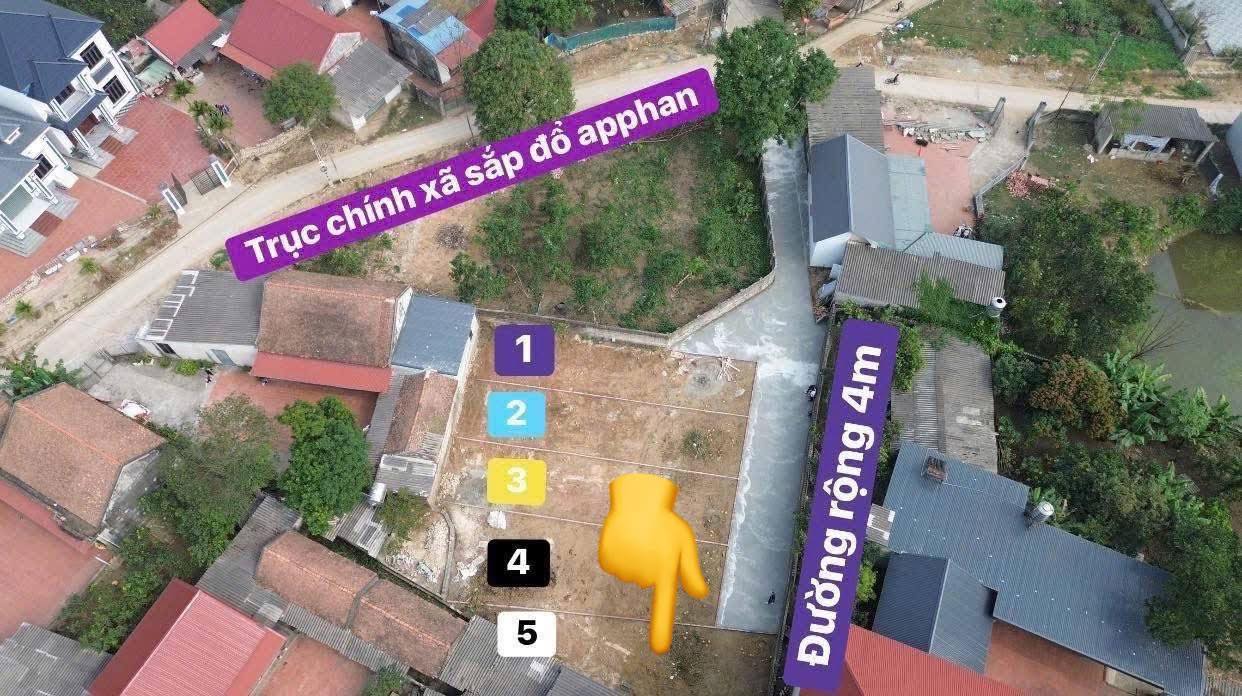 Đất nền Hiên Vân, Tiên Du 106m² - Sổ đỏ sẵn, ô tô đỗ cửa