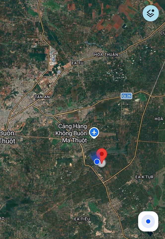 Đất Nền Mặt Tiền 10x52m - Ea Ktur, Krông Pắc, Đắk Lắk - Giá Đầu Tư 1.2 Tỷ