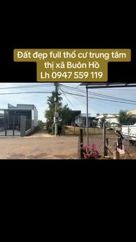 Đất Nền Trung Tâm Buôn Hồ 144m² - Sổ Đỏ Sẵn Sàng, Giá 2.5 Tỷ