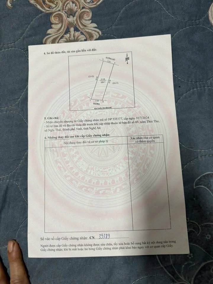 Đất nền Nghi Thái 104m² giá 1.82 tỷ - Sổ đỏ chính chủ, đường thông!