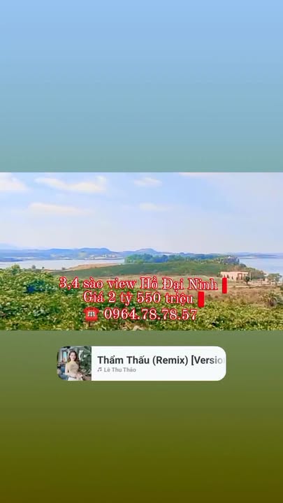 Đất nền Xã Tà Hine, Đức Trọng 1224m² - Sổ đỏ chính chủ, view Hồ Đại Ninh