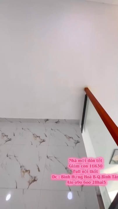 Nhà riêng Bình Tân 44m² giá 1.63 tỷ - Sẵn sàng ở ngay!