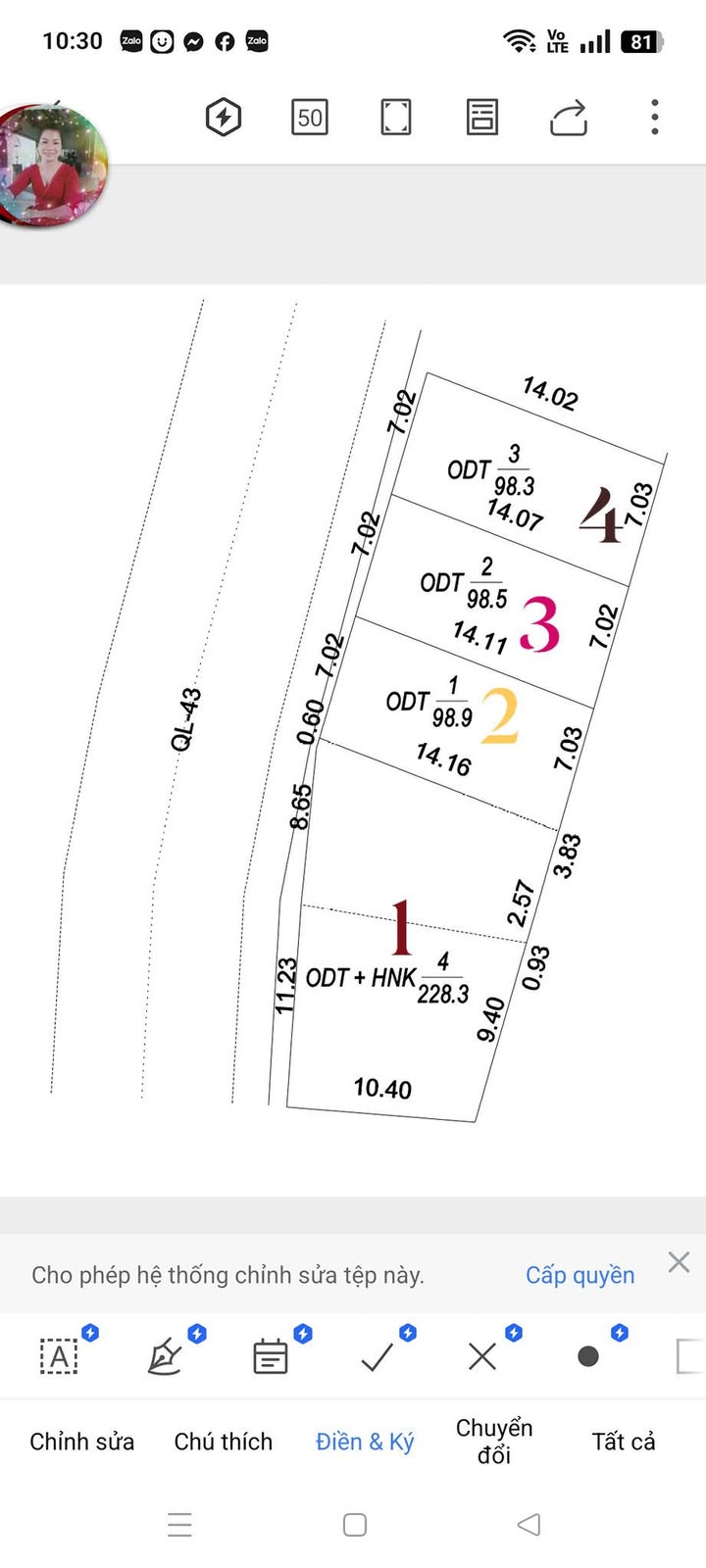 Đất nền Quốc lộ 43 Mộc Châu 228m² - Sổ đỏ chính chủ, tiềm năng tăng giá