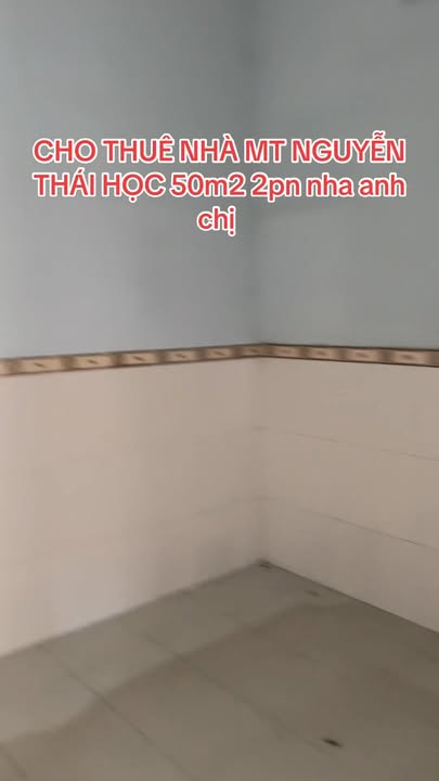 Nhà riêng Nguyễn Thái Học Quy Nhơn 10 triệu/tháng - Mặt tiền kinh doanh tiện lợi!