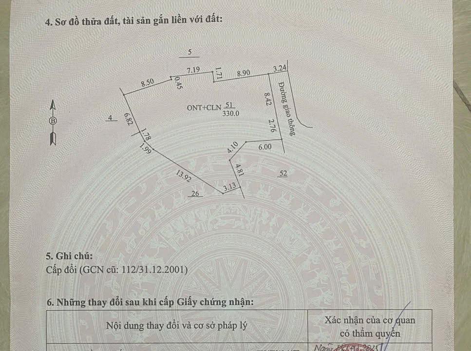 Bán Đất Nền 330m² Phường Thành Đông, TP. Hải Dương - Sổ Đỏ Thổ Cư
