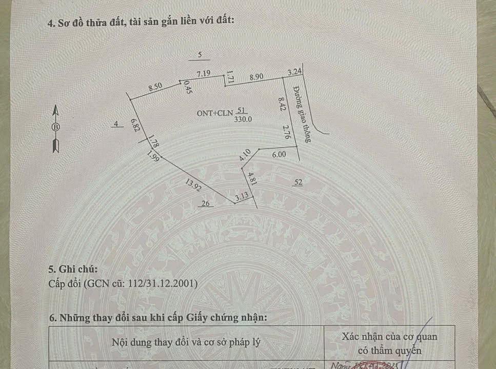 Đất nền Phường Thành Đông, TP Hải Dương 330m² - Sổ đỏ chính chủ!