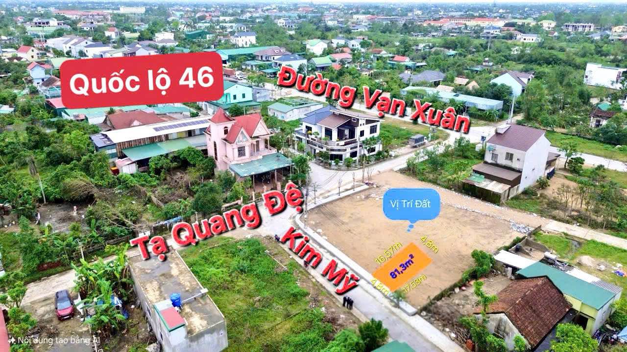 Đất Nghi Ân - Vinh: 167m² Hướng Tây Nam, Giá 5 Tỷ - Tiềm Năng Đầu Tư Vượt Trội