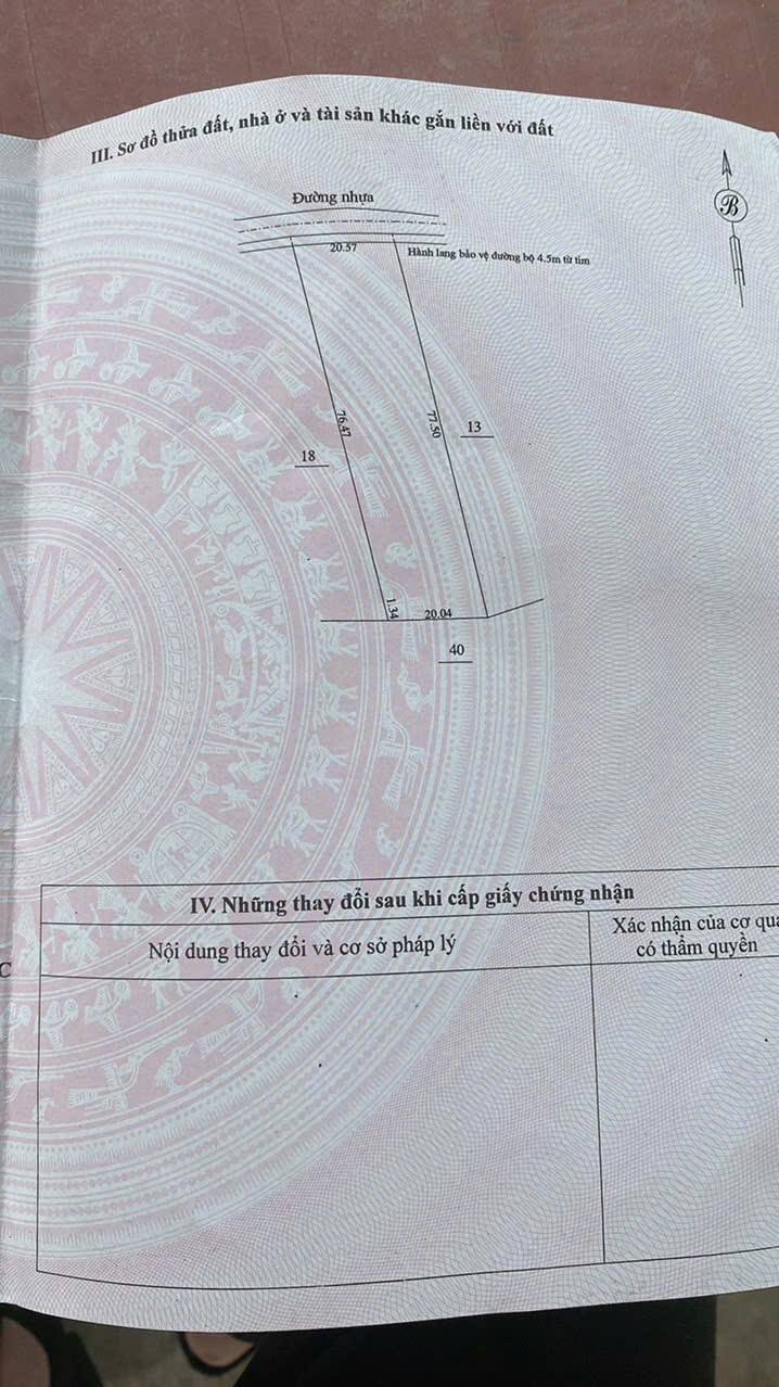 Đất nền Bù Đốp Bình Phước 1520m² - Mặt tiền nhựa, dân cư đông đúc