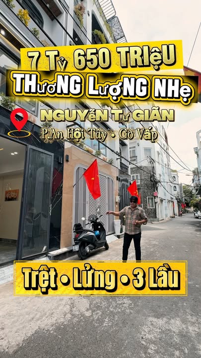Nhà Hẻm Xe Hơi 40m² Gò Vấp - 7.65 Tỷ, Full Nội Thất