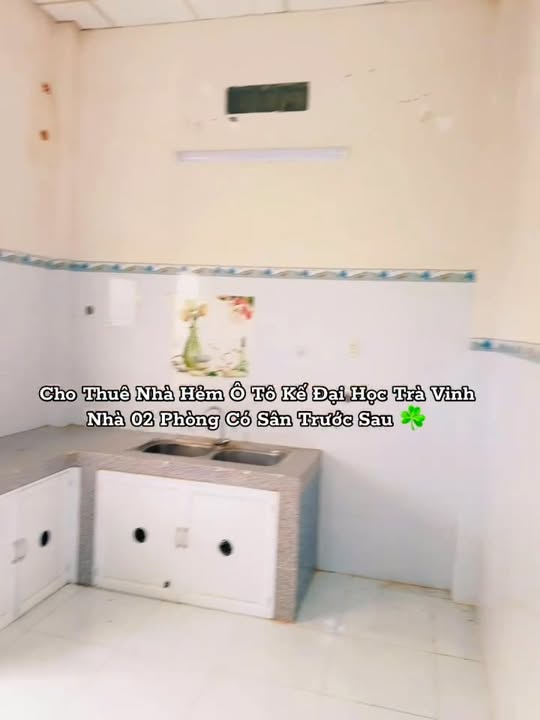 Cho thuê nhà Phường 5 Trà Vinh 2PN - Hẻm ô tô vào tận nhà!