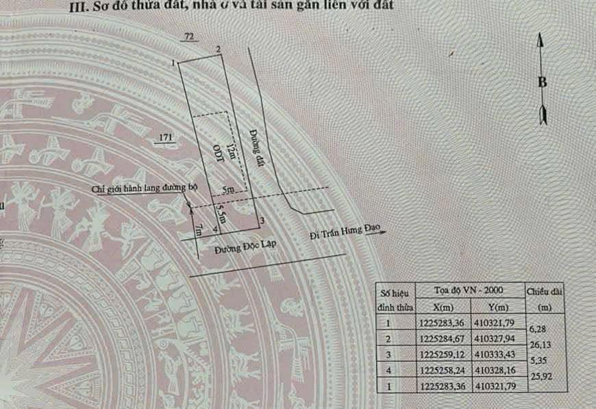 Đất nền 138m² H. Tánh Linh - 2 Mặt Tiền Đường Nhựa, Sổ Hồng Thổ Cư