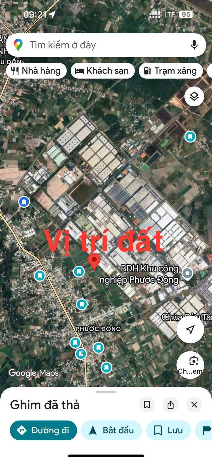 Đất nền KCN Phước Đông 1030m² - Tiềm năng tăng giá vượt trội!