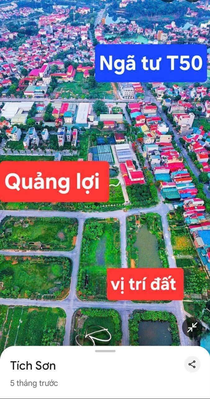 Đất nền Vĩnh Yên 105m² giá 3 tỷ - Sổ đỏ chính chủ