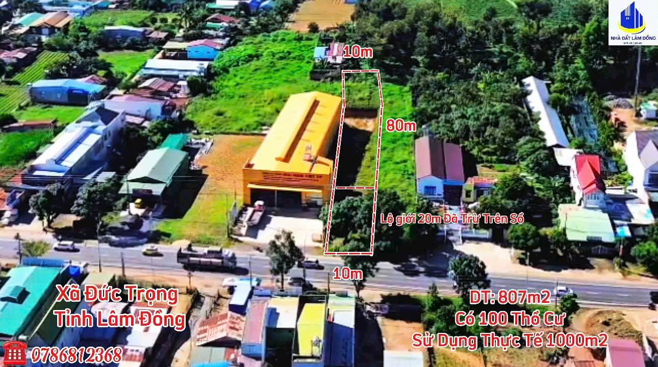 Đất Vàng Quốc Lộ 20 Đức Trọng 707m² - Kinh Doanh Đa Ngành, Cận Đà Lạt