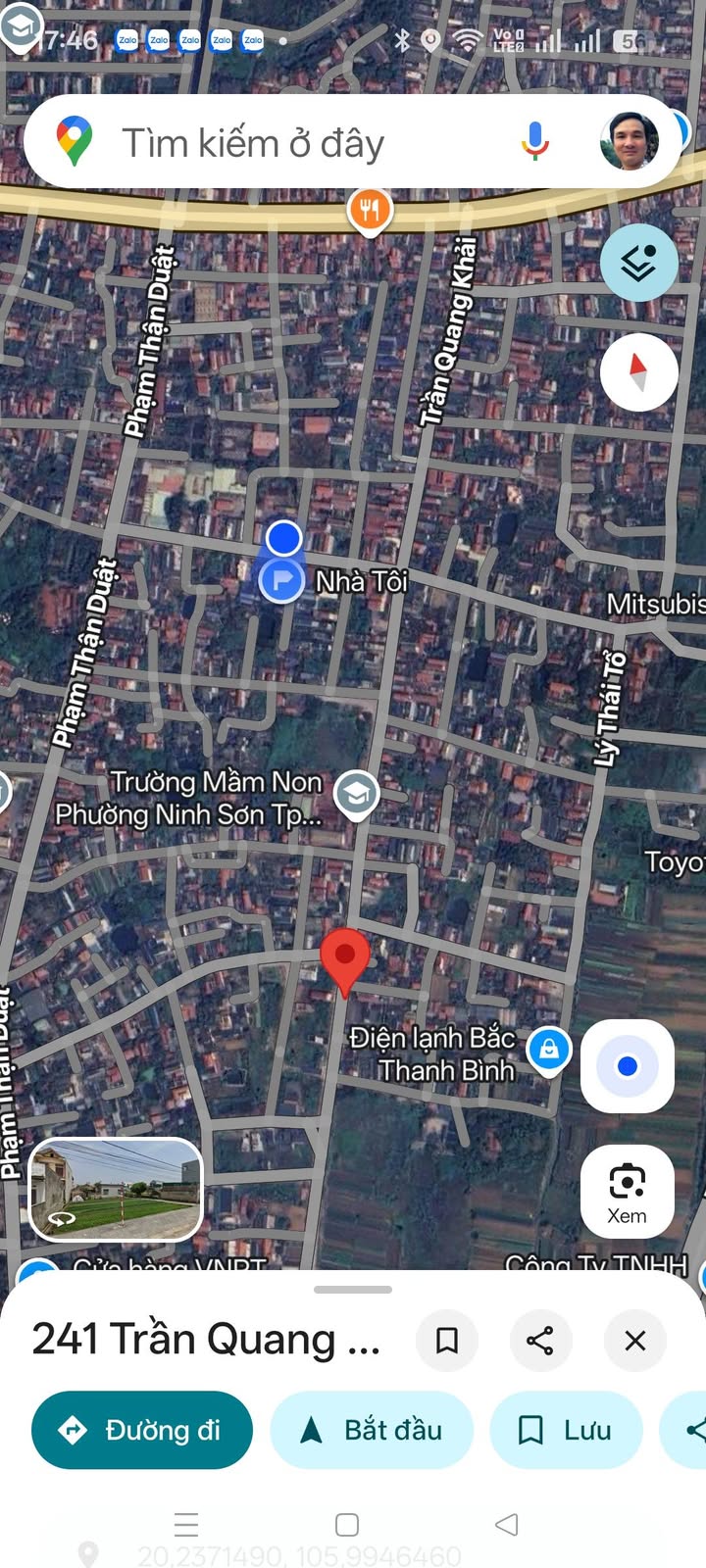 Nhà Phố Trần Quang Khải, Nho Quan 108m² - Mặt Tiền Kinh Doanh Vàng!