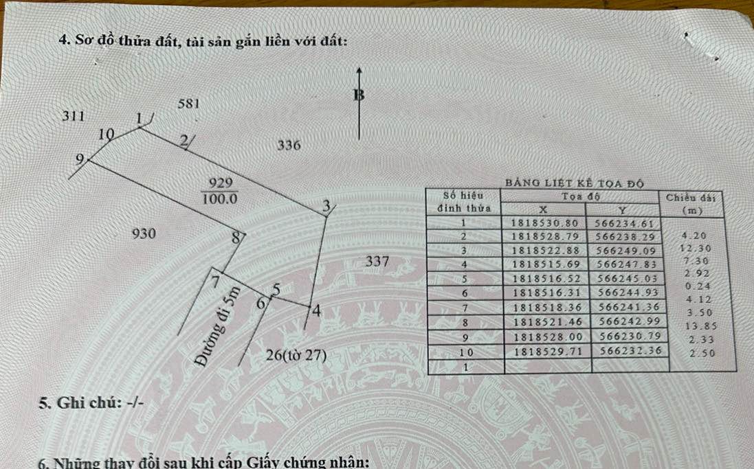 Đất nền Kiệt Nguyễn Tất Thành Huế 100m² - Pháp lý rõ ràng