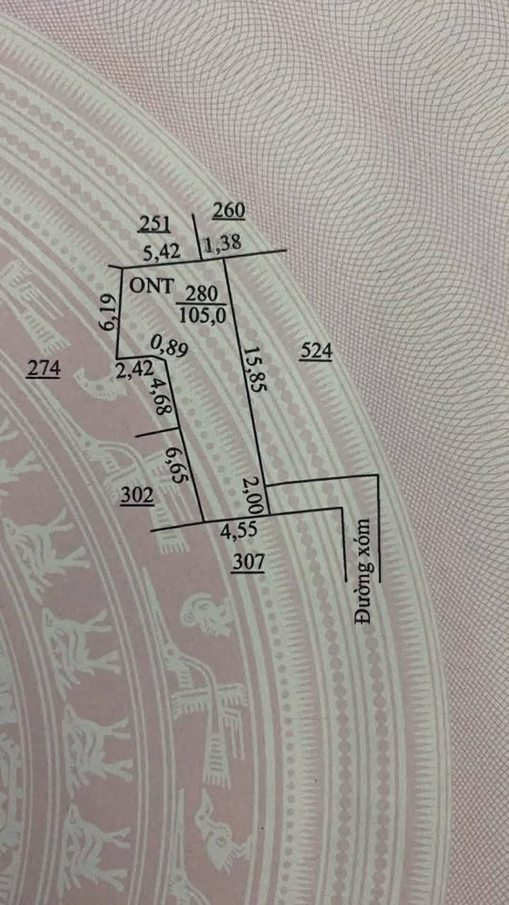 Đất nền Bình Xuyên, Ninh Giang 105m² - Sổ đỏ chính chủ!