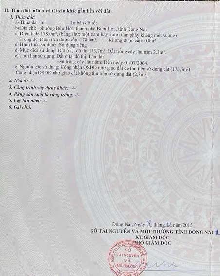 Nhà mặt tiền Bùi Hữu Nghĩa Bửu Hòa 11 tỷ - Vị trí đắc địa